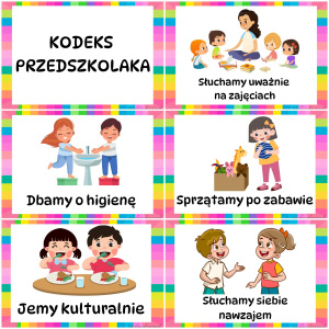 KODEKS / ZASADY PRZEDSZKOLAKA 3